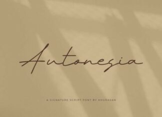 Autonesia Font