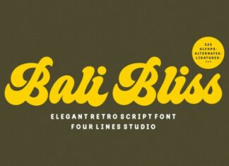 Bali Bliss Font