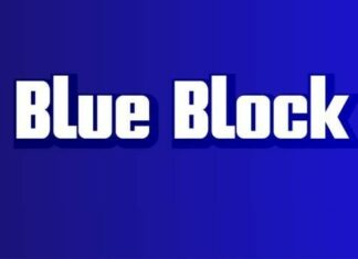 Blue Block Font