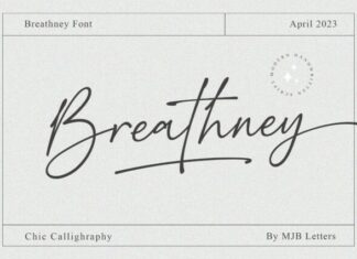 Breathney Font