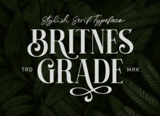 Britnes Grade Font