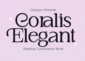 Coralis Elegant Font