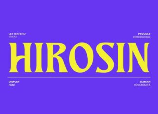Hirosin Font