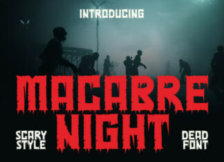 Macabre Night Font