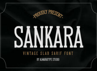 Sankara Display Font