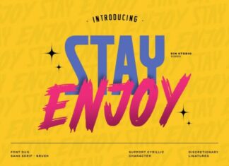 Stay Enjoy Font