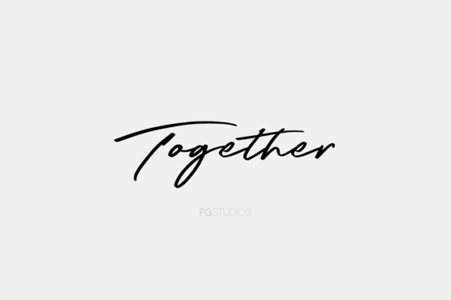 Together Handwritten Font
