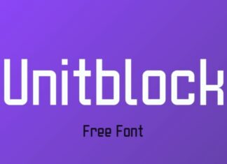 Unitblock Font