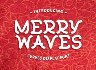 Merry Waves Font