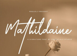 Mathildaine Font