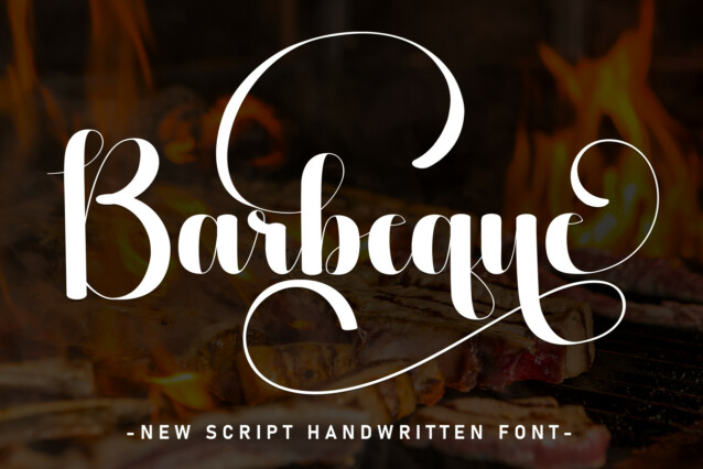 Barbeque Script Typeface