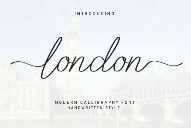 London Script Font