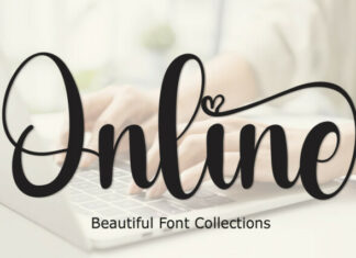 Online Script Typeface