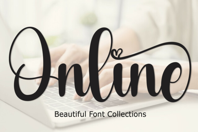Online Script Typeface