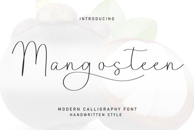 Mangosteen Script Font - Download Free Font