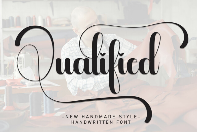 Qualified Script Typeface