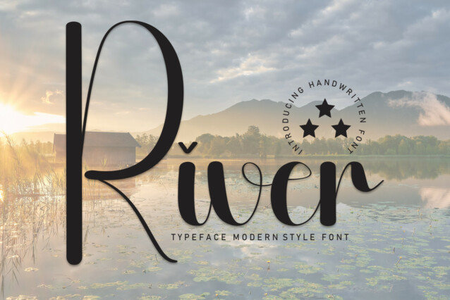 River Script Typeface