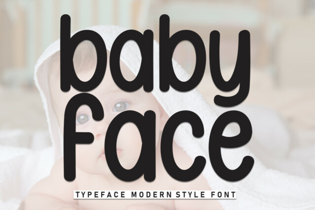 Baby Face Display Font