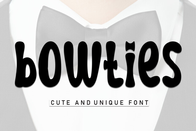 Bowties Font
