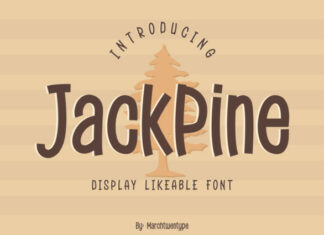 Jack Pine Font