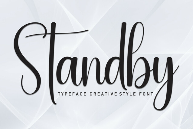 Standby Script Font