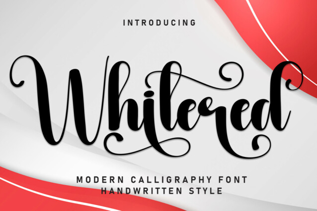 Whitered Script Font