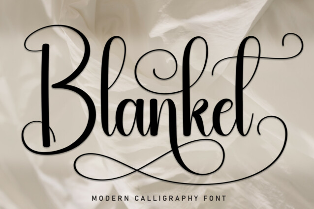 Blanket Script Font