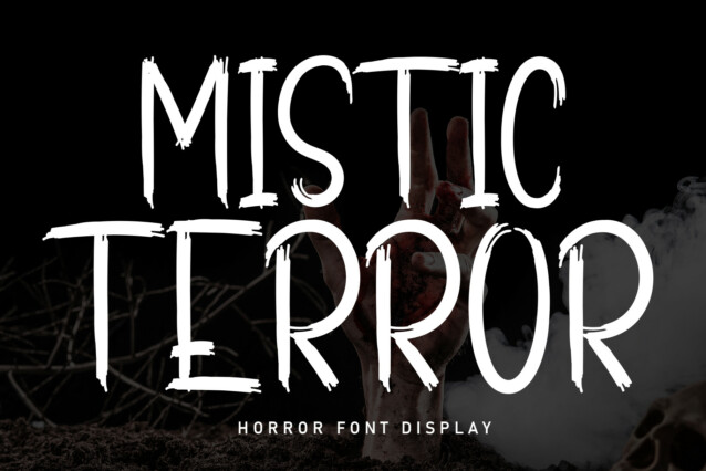 Mistic Terror Script Font