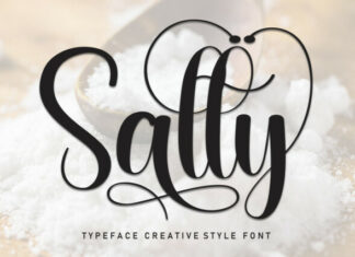 Salty Script Font