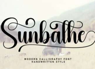 Sunbathe Script Font