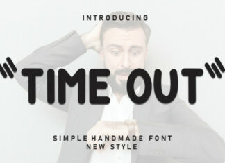Time Out Display Font