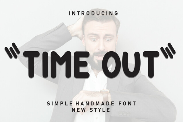 Time Out Display Font