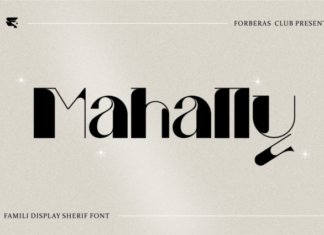 Mahally Typeface