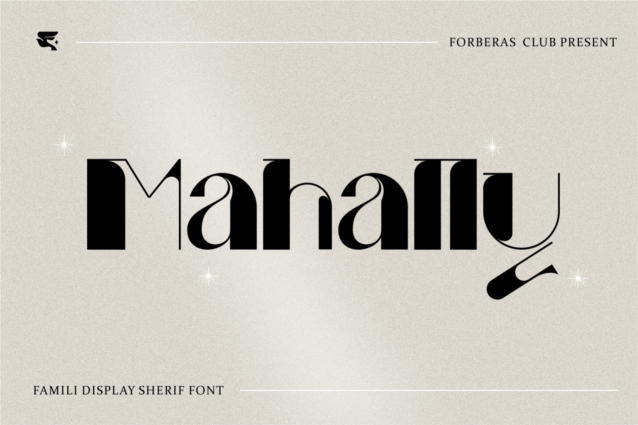 Mahally Typeface