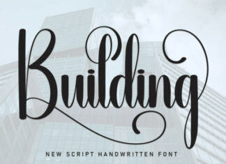 Building Script Typeface