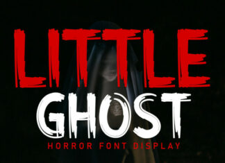 Little Ghost Brush Font