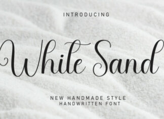 White Sand Script Font