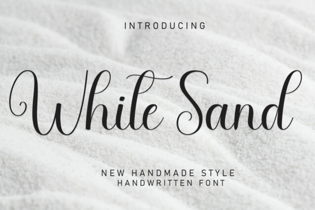 White Sand Script Font