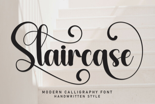 Staircase Script Font