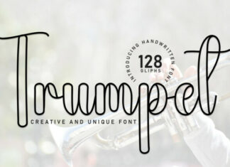 Trumpet Script Font