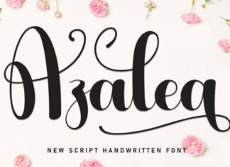 Azalea Script Font
