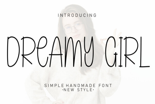 Dreamy Girl Display Font