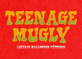 Teenage Mugly Font