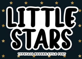 Little Stars Script Font