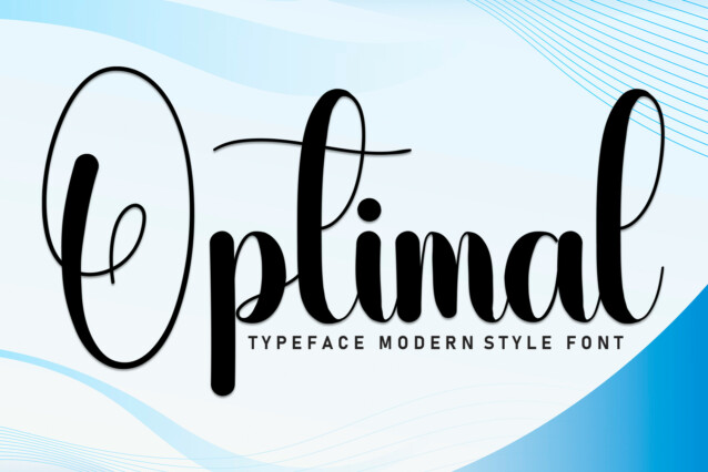 Optimal Script Typeface