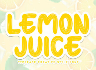 Lemon Juice Display Font