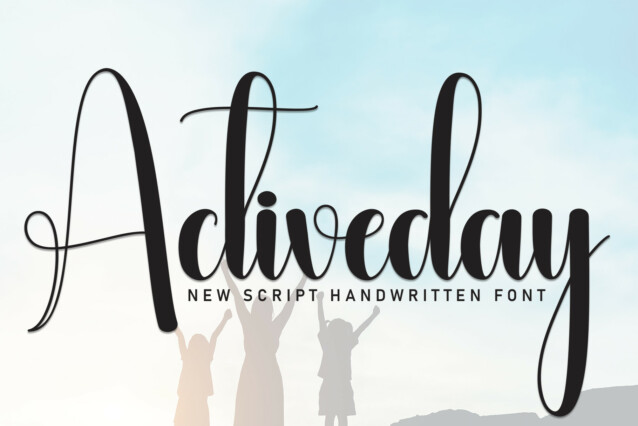Activeday Script Font