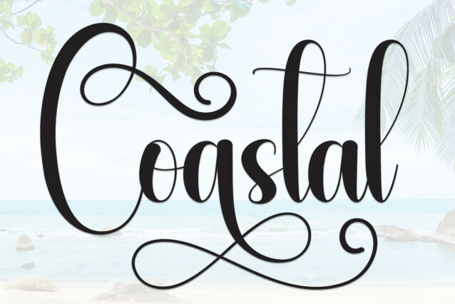 Coastal Script Font