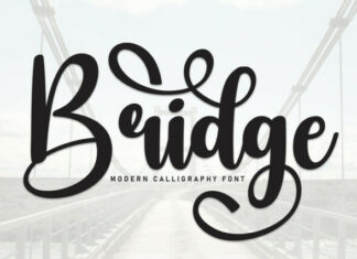 Bridge Typeface