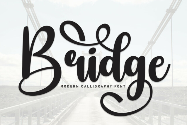 Bridge Typeface